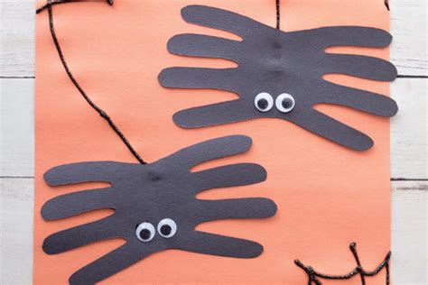 Spider Handprint Craft - The Best Ideas for Kids