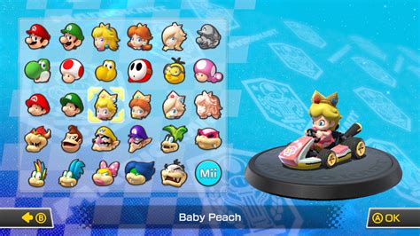 Baby Peach - Mario Kart 8 Guide - IGN