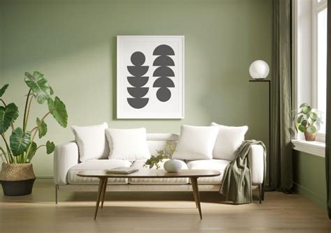 Olive Green Wall Living Room Ideas | www.resnooze.com