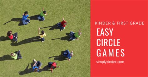 11 Easy No Contact Circle Games Your Kinders will Love - Simply Kinder