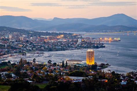 City of Hobart. Tasmania. Australia. Stock Image - Image of city ...