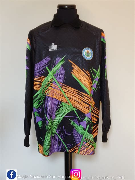 San Marino Goalkeeper football shirt 1992 - 1993.