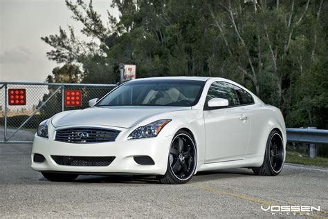 Infiniti G37 with Vossen Custom Matte VVS-084