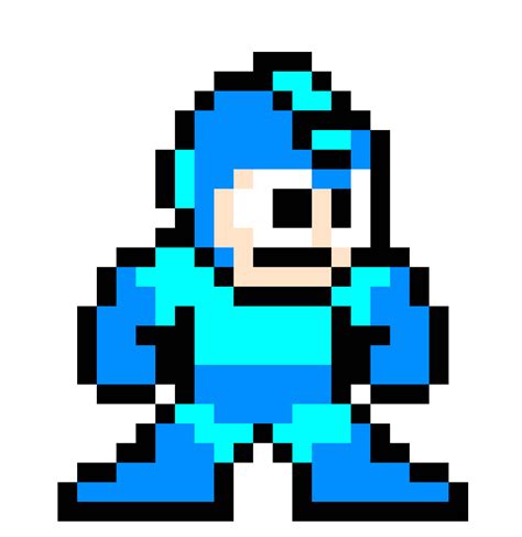 Megaman 8-bit by miniman487 on DeviantArt