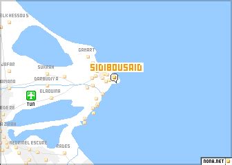 Sidi Bou Saïd (Tunisia) map - nona.net