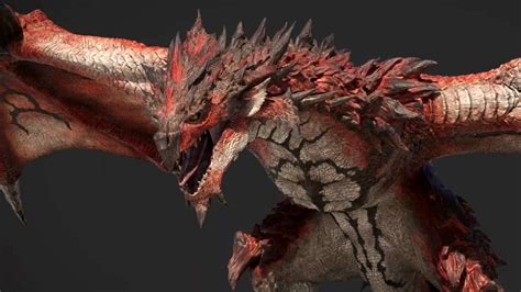 Monster Hunter Rathalos Concept Art - Kopi Mambudem