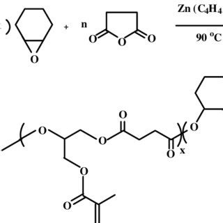 Scheme-1: Polymerization of glycidyl methacrylate with succinic ...