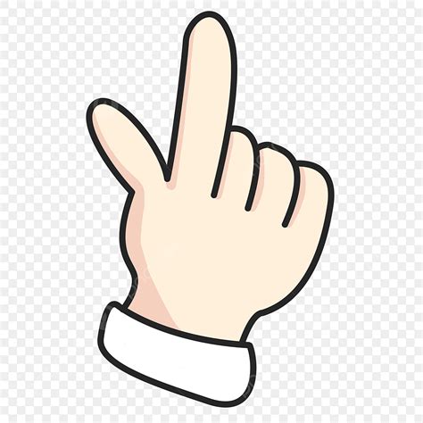 Pointing Finger Clipart Vector, Cartoon Hand Finger Pointing Vector ...