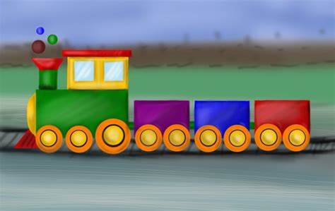 Learn How to Draw a Train for Kids (Trains) Step by Step : Drawing ...