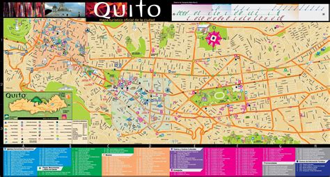 Quito Old Town Map - Map San Luis Obispo