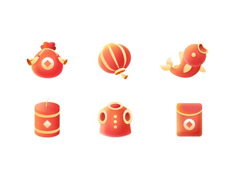 2020 Spring Festival icon design by seal on Dribbble