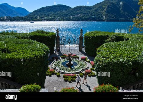 Italy, Como Lake, Tremezzo, Villa Carlotta Stock Photo - Alamy