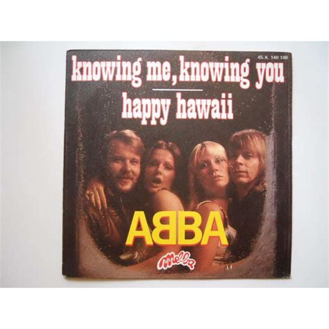 Knowing me,knowing you by Abba, SP with platine - Ref:114970927