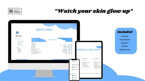 Skin Care Routine - Personal Template