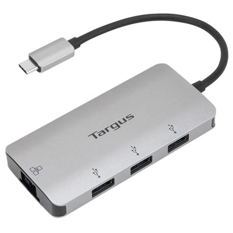 USB-C Multi-Port Hub with Ethernet Adapter