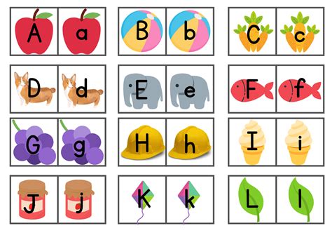 Free Printable ABC Memory Matching Game - LovingHomeschool.com