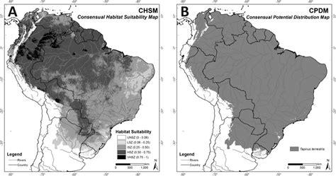 Cheryl & ethnovet: Lowland tapir distribution and habitat loss in South ...