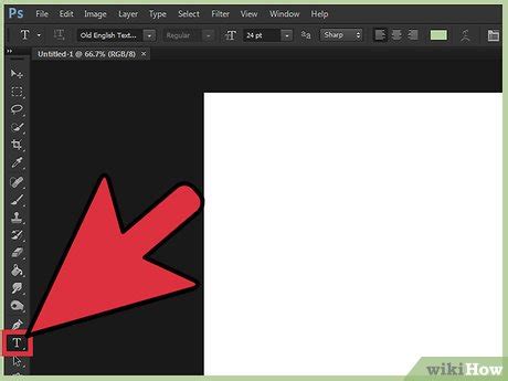 How to Add Text in Photoshop: 9 Steps (with Pictures) - wikiHow