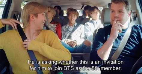 BTS Carpool Karaoke Video | POPSUGAR Celebrity