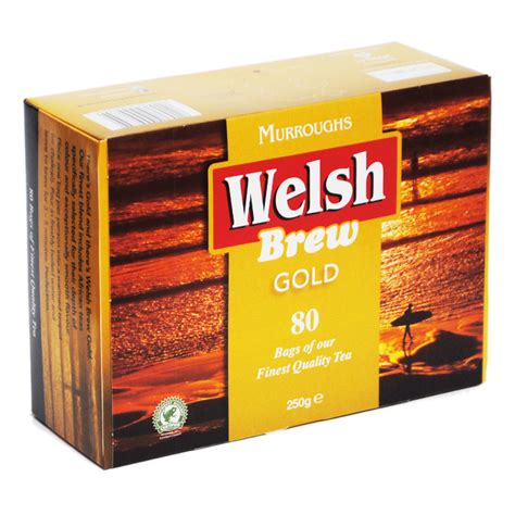 Welsh Brew Gold 80 Tea Bags - Welsh Brew Tea