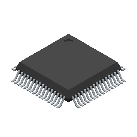 HT32F52352 footprint, schematic symbol and 3D model by Holtek