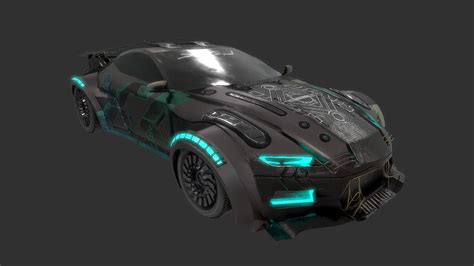 ArtStation - Cyberpunk Concept Car | Game Assets