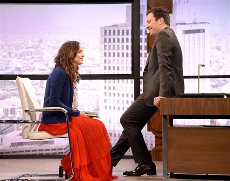 Dakota Johnson Gets the Giggles on 'Jimmy Fallon' | Us Weekly