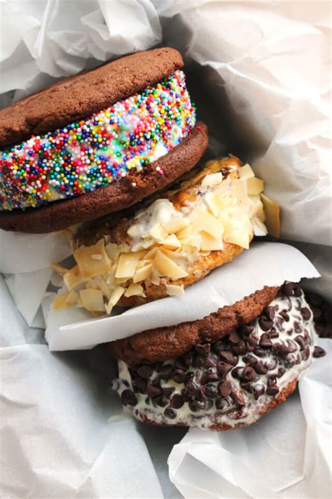 Easy Homemade Ice Cream Sandwiches | The Two Bite Club