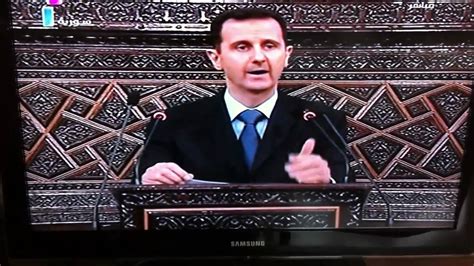 Bashar Al-Assad Speech 30.03.2011 2/4 - YouTube