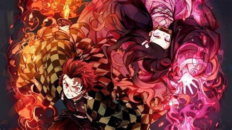 Kimetsu No Yaiba Nezuko And Tanjiro 4k Wallpaper | Images and Photos finder