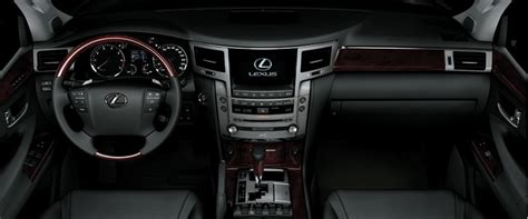 LX Interior Black | Lexus Bahrain