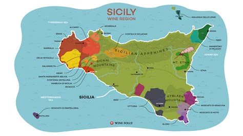 Sicily Wine Regions | Wine Folly