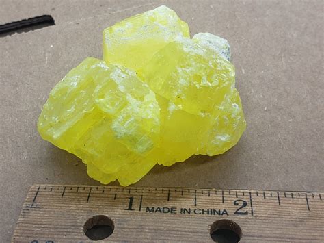 Sulphur (sulfur) Crystals