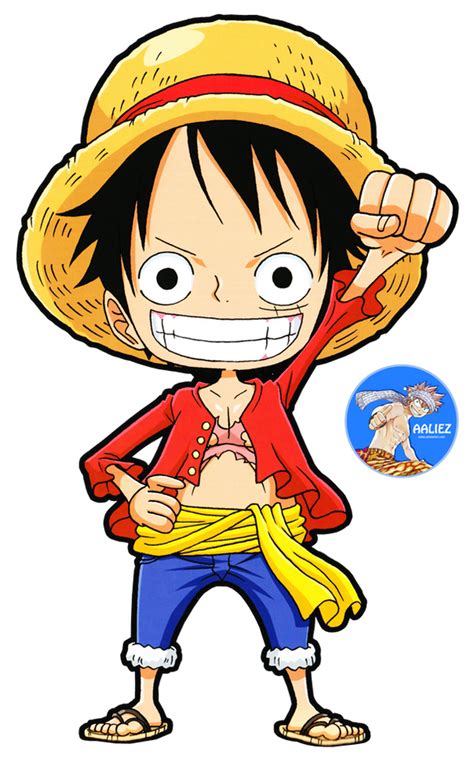 Chibi Luffy - Render by aaliez on DeviantArt