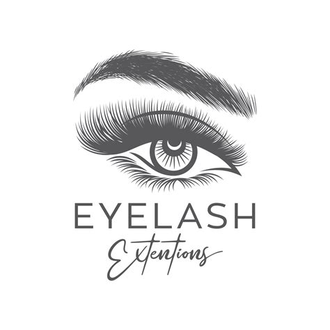 Luxury Beauty Eyelashes Logo Vector illustration 7922921 Vector Art at ...