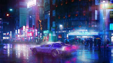 Anime Cyberpunk Neon Wallpapers - Wallpaper Cave