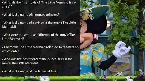 Disney Trivia Facts about Princess, Disney World and Walt Disney