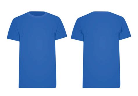 Royal Blue T Shirt Template