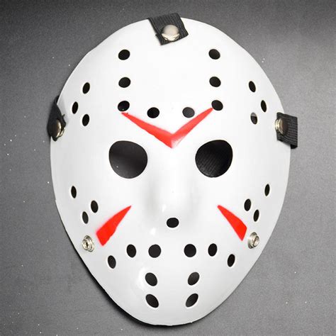 Old Jason Voorhees Halloween Mask Horror Hockey Mask | Alexnld.com