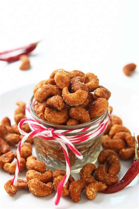 Sweet and Spicy Cashews » LeelaLicious