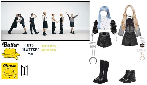 BTS 8th member ''Butter'' MV outfit ideas | BTS 8th member ''Butter ...