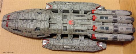 Model Kits Hobbies Moebius Battlestar Galactica Pegasus Plastic Model Kit