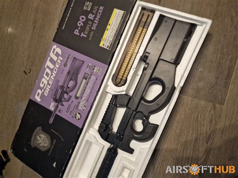 P90 TR Silencer with box - Airsoft Hub Buy & Sell Used Airsoft ...