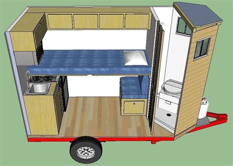 Pin by Oleg on Cargo trailer conversion | Tiny house design, Tiny house ...