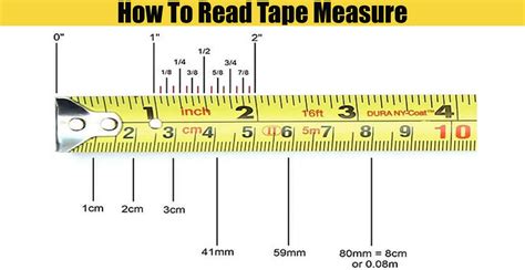 How To Read Tape Measure - Engineering Discoveries