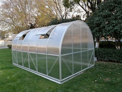 ClimaOrb 9x14 Tunnel Greenhouse Kit with 6-mm Polycarbonate