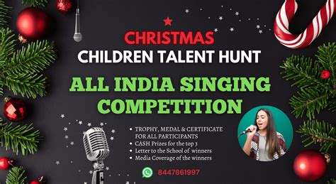 Kids All India Singing Competition Competition - Christmas Talent Hunt