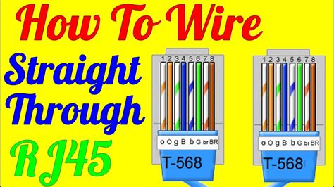 Cat 6 Wiring Diagram Rj45