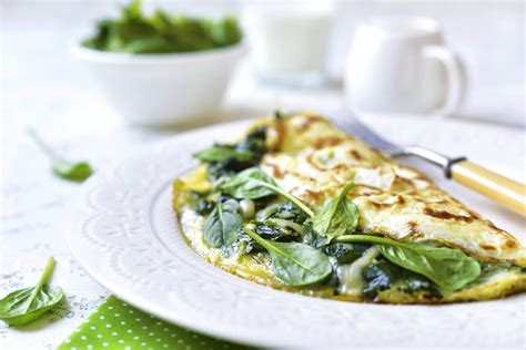 Spinach & Cheese Omelet | Cook for Your Life