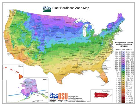 State Maps Of Usda Plant Hardiness Zones - Usda Zone Map Florida ...